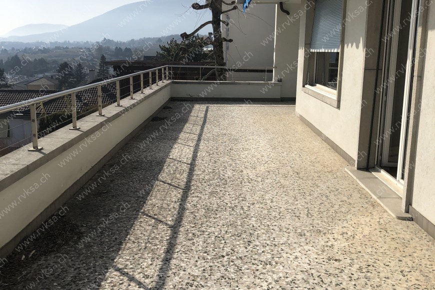 Terrasse du Rez-de-chaussée supérieur