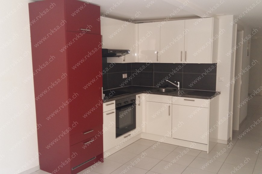 Appartement de 2 pièces, 45  m2, à Neuchâtel - Cuisine 