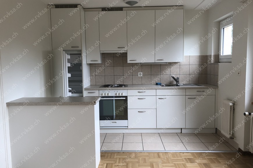 Appartement de 2 pièces, 40 m2, à Boudry - Cuisine 