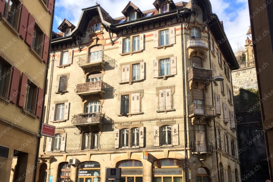 Bâtiment Appartement de 1 pièce, 25  m2, à Neuchâtel