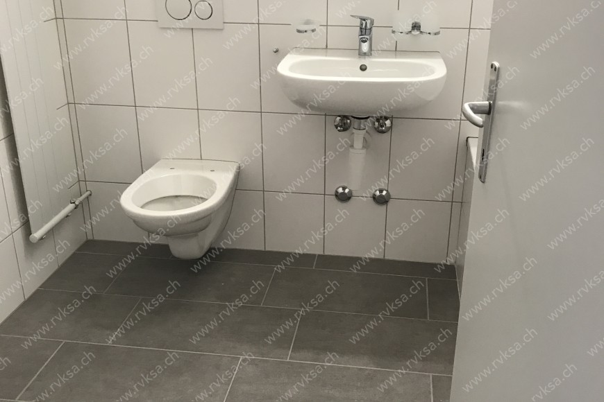 Appartement de 3 pièces, 60 m2, à Cortaillod - Salle de bain 