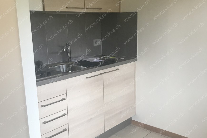 Appartement de 1 pièce, 25 m2, à Cortaillod - Cuisine 