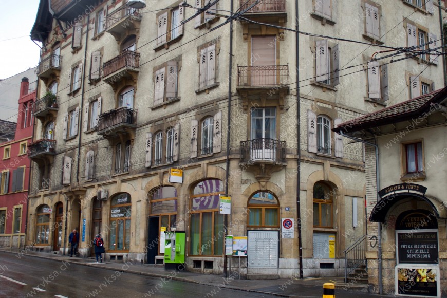 Bâtiment Appartement de 1 pièce, 25  m2, à Neuchâtel