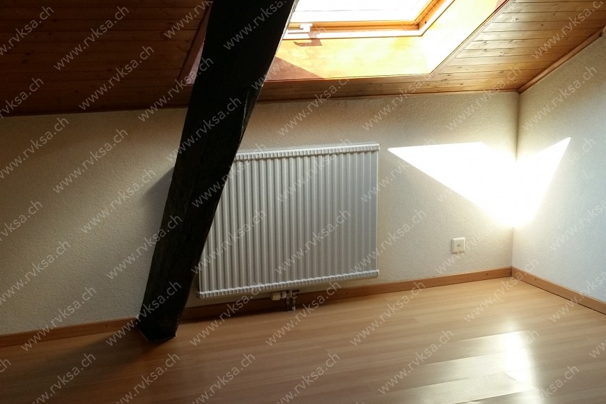 Appartement de 3.5 pièces, 52  m2, à Neuchâtel - Chambre N°2 