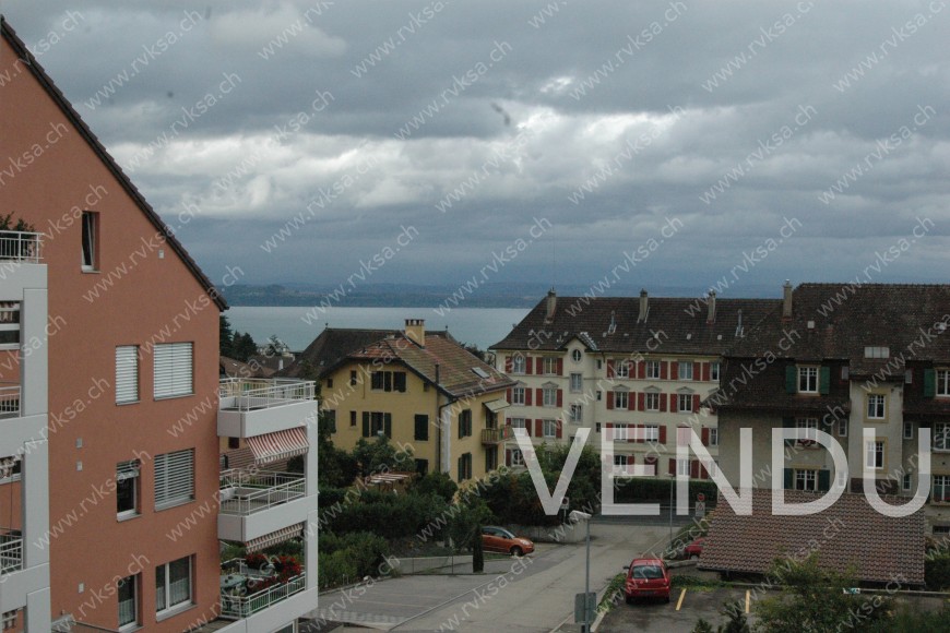 Vue depuis balcon d'angle