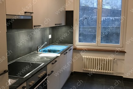 Appartement de 3 pièces, 60 m2, à Neuchâtel - Cuisine 